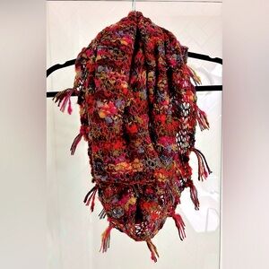 ANTHROPOLOGIE • Women's Multicolor Infinity Scarf • One Size